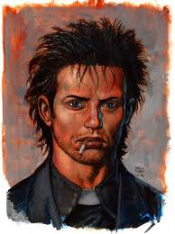 Jesse Custer (Preacher) Painted Pin Up, in Joe S's Commissions & Pin Ups  Comic Art Gallery Room