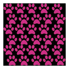 Black And White Paw Print Wallpaper Cute Puppy Dog Paw Prints Hot Pink Black Hd Background Wallpaper Black Pink Background Iphone Prints Dog Paw Print