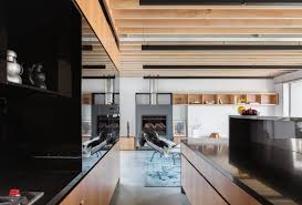 Our wood collection ranges from familiar forms with customizable features to fully engineered custom decoustics solutions, making it easy to elevate the style of any space on any budget. Photo 1 Of 169 In Kitchen Ceiling Wood Concrete Photos From This Modern Dwelling Reimagines The Architecture Of Suburbia Dwell