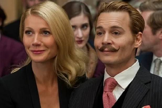 Johnny Depp's 'Mortdecai' Mustache Can't Stop His Box-Office Skid - TheWrap