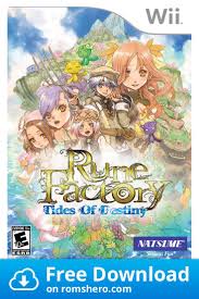 Download Rune Factory Tides Of Destiny Nintendo Wii Wii Isos Rom In 2020 Rune Factory Runes Wii