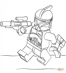 Lego Clone Trooper Super Coloring Star Wars Coloring Book Lego Star Wars Lego Coloring Pages