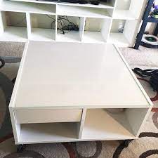Ikea boksel coffee table comprimento 80cm x largura 80cm x altura 41cm comprado em 2018, esta em boas condições (pouco uso ). Ikea Boksel Coffee Table White For Sale In Alhambra Ca 5miles Buy And Sell