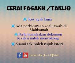 Allah swt berfirman yang bermaksud: Suriati Ghani Beza Antara Cerai Cara Baik Dengan Cerai Facebook