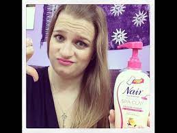 But this diy clay mask has forever changed my regimen. Review Nair Brazilian Spa Clay Shower Power Youtube
