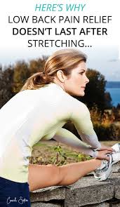 Pin On Back Pain Relief And Exercises