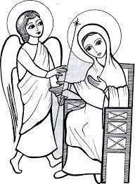 Mar 24, 2010 · the feast of the annunciation is coming up tomorrow, march 25. The Annunciation Coloring Page Coloring Pages Annunciation Art