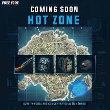 You will find yourself on a deserted island among other players like you. Garena Free Fire Coming Soon Hot Zone Hot Zones Are Zones In Blue That Will Appear At The Beginning Of The Map A Hot Zone Shows The