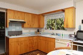 how to update 60's flat cabinets with