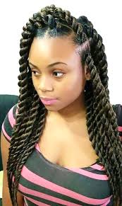 The big girls hairstyles are very popular for hair of medium length. 43 Poetic Justice Braids To Change Up Your Hairstyle New Natural Hairstyles Twist Braid Hairstyles Hair Styles Senegalese Twist Hairstyles