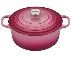 Le Creuset Round Dutch Oven Berry Le Creuset Cookware Kitchen Helper Kitchen