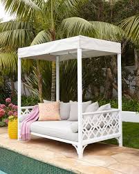 Tamsin Chinois Daybed Outdoor Daybed Daybed Canopy Backyard Seating