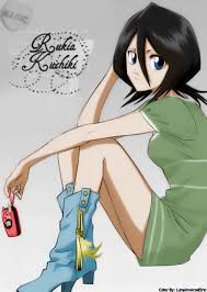 As a shinigami of the gotei 13, rukia wears a standard shihakushō. Rukia Kuchiki By Lunainverseelric On Deviantart