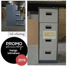 Lemari arsip file kantor besi 2 pintu sliding 5 rak texturerp1.900.000: Lemari Arsip Besi Filling Cabinet Lemari Arsip Kantor Lemari Kantor Bandung Shopee Indonesia