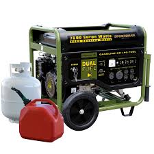 Maybe you would like to learn more about one of these? Sportsman Bi Fuel Generator 7500 Watt Propane Gasoline