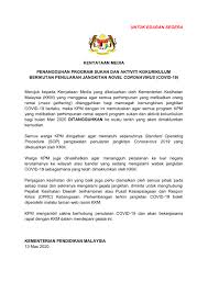 38 peruntukan masa sekolah rendah tahun 3 dan 4 60 minit seminggu sekolah menengah jurusan teknik dan aktiviti tindakan 1. Penangguhan Program Sukan Dan Aktiviti Kokurikulum Di Sekolah Seluruh Negara Panduan Semakan