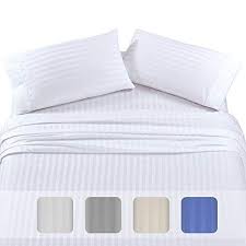 It is made with 100% organic cotton, certified by the global organics textile standard (gots). Premium Quality 500 Thread Count 100 Pure Cotton Sheets 4piece White Color King Size Dobby Damask Stripe Long Blue Bed Sheets White Bed Sheets Boho Bed Sheets