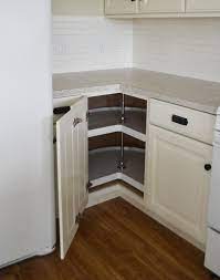 How to install base cabinets. Installing Pie Cut Hinged Doors For Lazy Susan Corner Cabinet Momplex Vanilla Kitchen Ana White