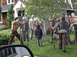 Love Is Love On Twitter Halloween House Halloween Diy Outdoor The Walking Dead Halloween