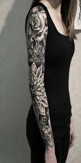 Black And White Flower Tattoo Best 115 Trending Tattoo 2020 Arm Tattoos For Women Tattoos For Women Flowers Quote Tattoos Girls