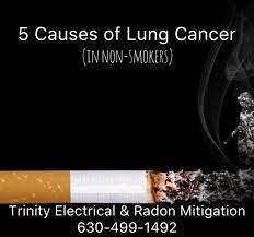 If you are a former smoker, your risk is decreased, but has not gone away completely—you can still get lung cancer. 5 Causes Of Lung Cancer In Non Smokers Trinity Electrical And Radon Mitigation Inc