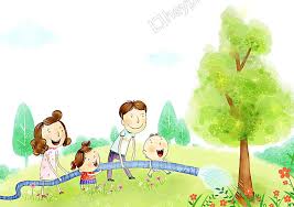 كرتون أمي و أبي زراعة الأشجار والأنشطة في الهواء الطلق الصور Cartoon Trees To Plant Character