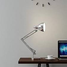 Gowa Architect Desk Lamp Led Task Light With Adjustable Swing Arm For Home And Office Lavish Metal Chrome Modern Contemporary