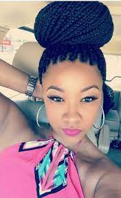 Braidedupforthesummer 19 Magnificent Braided Styles To Rock This Summer And Beyond Lisa A La Mode Hair Styles Box Braids Styling Natural Hair Styles