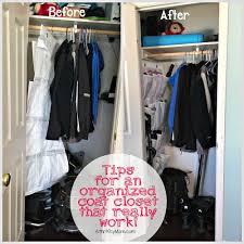 It has a shag carpet, a bar, couches and plenty of open lighting. Tips For An Organized Coat Closet That Really Work Hide The Wires Organization Tips Before Life Hacks Home Tips Organize Your Home Love Your Home A Thrifty Mom Recipes Crafts