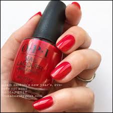 Love Opi Xoxo Holiday 2017 Opi Red Nail Polish Holiday Nails Glitter Nails