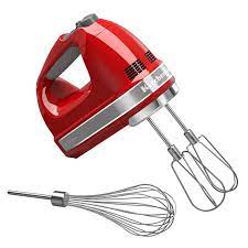 $6.01 kitchenaid hand mixer turbo beaters, khm2b, ap5644233, ps4082859, w10490648 Kitchenaid Khm7210er Empire Red 7 Speed Hand Mixer With Stainless Steel Turbo Beaters And Pro Whisk 120v Walmart Canada