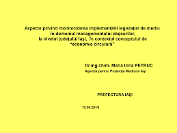 National de gestionare a deseurilor. 2