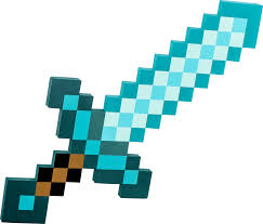Its resolution is 1920x1080 and it is transparent background and png format. Download Minecraft Foam Diamond Sword Minecraft At Toys Png Minecraft Diamond Sword Enchanted Png Image With No Background Pngkey Com