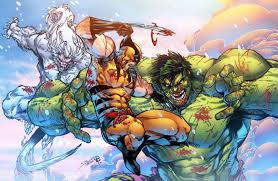 Artwork] Hulk vs Wolverine vs The Wendigo : rMarvel