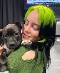 Billie Eilish Source On Instagram Billie Playing With Puppies During A Rehearsal Break In Miami Today Billieeilish Billieeilis Billie Eilish Billie Puppies