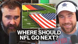 Travis can't stop laughing at Jason's dance moves ahead of Monday Night  Football