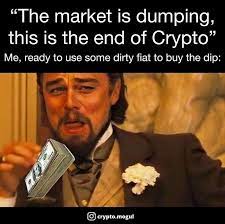 With the surge in popularity of cryptocurrencies, cryptocurrency memes have become quite prominent on social media sites. The Market Is Dumping This Is The End Of Crypto Meme Finance Memes Tips Photos Videos