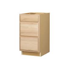 The 12 deep wall cabinets store books and supplies, and the 24 deep, spacious soft close base drawers hold files and/or clothing. Downstairs Bathroom Project Source 18 In W X 35 In H X 23 75 In D Unfinished Drawer Base Cabinet Unfinished Kitchen Cabinets Cabinet Unfinished Cabinets