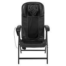 Compared to the bulky massage chair that my mom had, this massage pad is compact and fit on pretty much any chair with a tall straight back. Homedics Easy Lounge Shiatsu Massage Chair With Neck Shoulder 3 Back Zones Leg Massage Soothing Heat Intensity Control Programmed Controller And Foldaway Storage Brown Buy Online In Cambodia At Cambodia Desertcart Com Productid