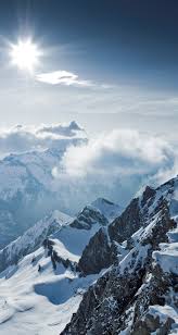 Bildene har haglet inn til yr.no i sommer; Kitzsteinhorn Osterreich Iphone Wallpaper Mountains Winter Scenery Mountain Wallpaper