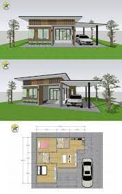 Petite And Compact Two Bedroom Single Storey House Design Ulric Home Philippines House Design Modern Bungalow House Design Simple House Design
