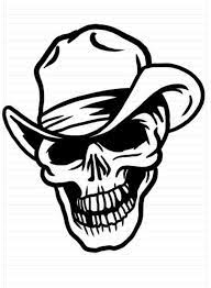 Hasil Gambar Untuk Tengkorak Koboi Skulls Drawing Skull Tattoo Design Sugar Skull Tattoo Design