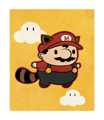 Pin By Mols On Illustration Mario Art Raccoon Mario Mario