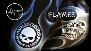 It's in nice overall condition showing only very light signs of normal age and use. Airbrush Painting Ghost Flames Harley Davidson By Igor Amidzic Youtube