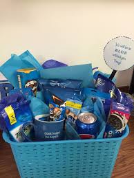 Birthday Gift Ideas For Coworker Friend Coworker Leaving Blue Without You Going Away Basket Babygiftbaskets Bff Birthday Gift Cute Birthday Gift Friend Birthday Gifts