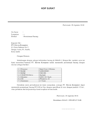 Contoh surat balasan pengaduan keterlambatan pengiriman barang. Download 16 Contoh Surat Pemesanan Barang Terlengkap Info Wisata Hits
