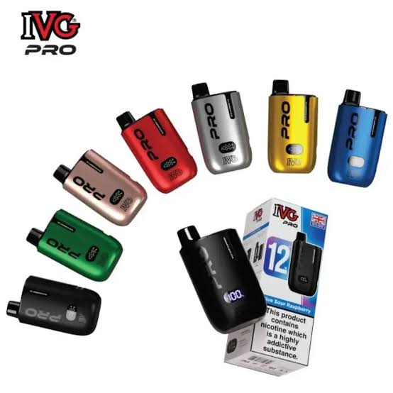 IVG Pro 12 Prefilled Pod Vape Kit - Box of 5 | Vaportiser | Online Vape Shop
