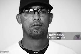 Michael McDade of the Toronto Blue Jays poses during photo day at... News  Photo
