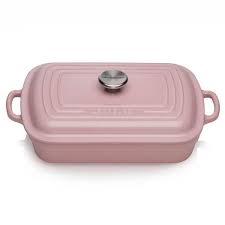 Check spelling or type a new query. Le Creuset Chiffon Pink Cast Iron 29cm Shallow Rectangular Cocotte 21184294014460 Harts Of Stur
