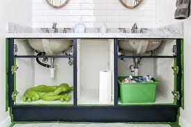 Why go through the headache of pulling apart your kitchen when our team of bathroom cabinet refinishing & painting is a smart way to give your bathroom, or utility room, a fresh new look. How To Paint Cabinets To Last Painting A Bathroom Vanity Maison De Pax